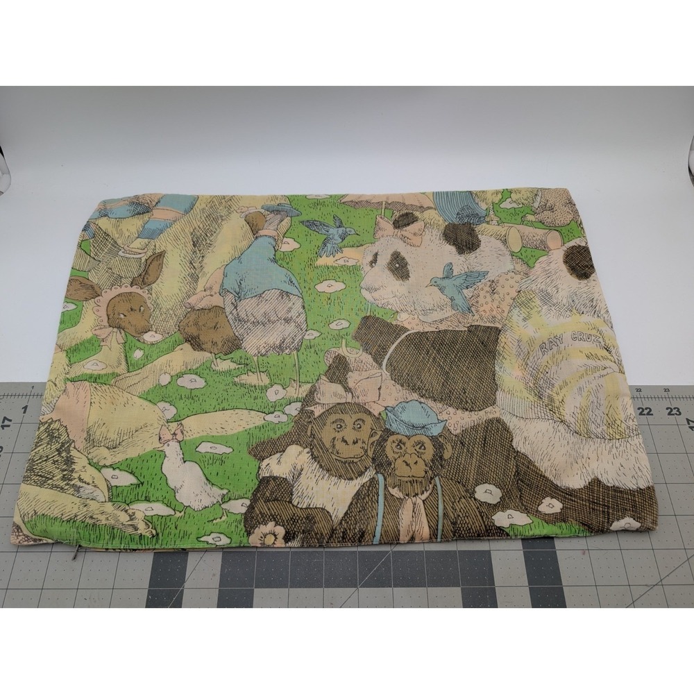 Ray Cruz Wild Animals Pillowcase About 14x20 Inch